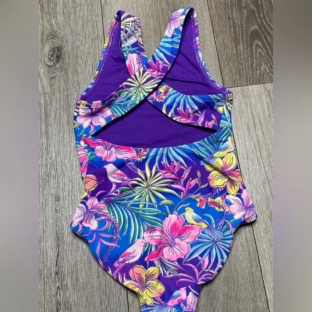 The Children’s Place Girl Swimsuit One Piece Purple Size S (5/6)